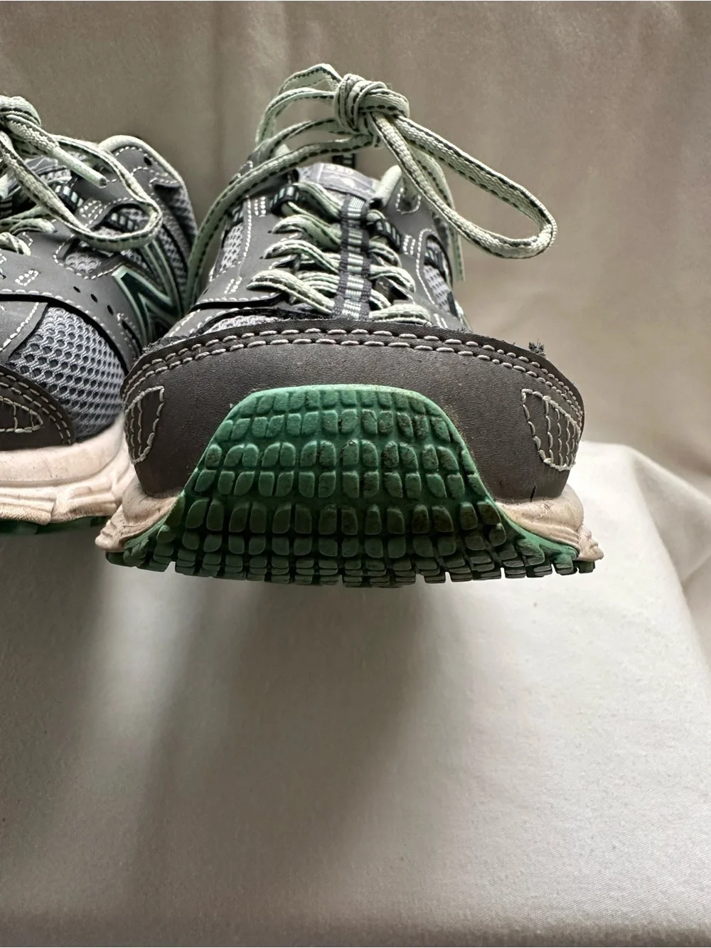 New Balance 430 Women's Gray and Mint Athletic Sneakers